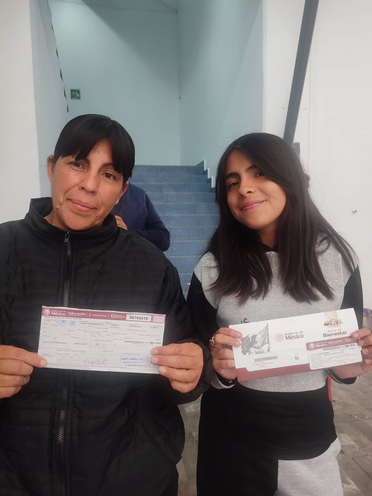 Lizbeth Rodríguez y Frida Sofía