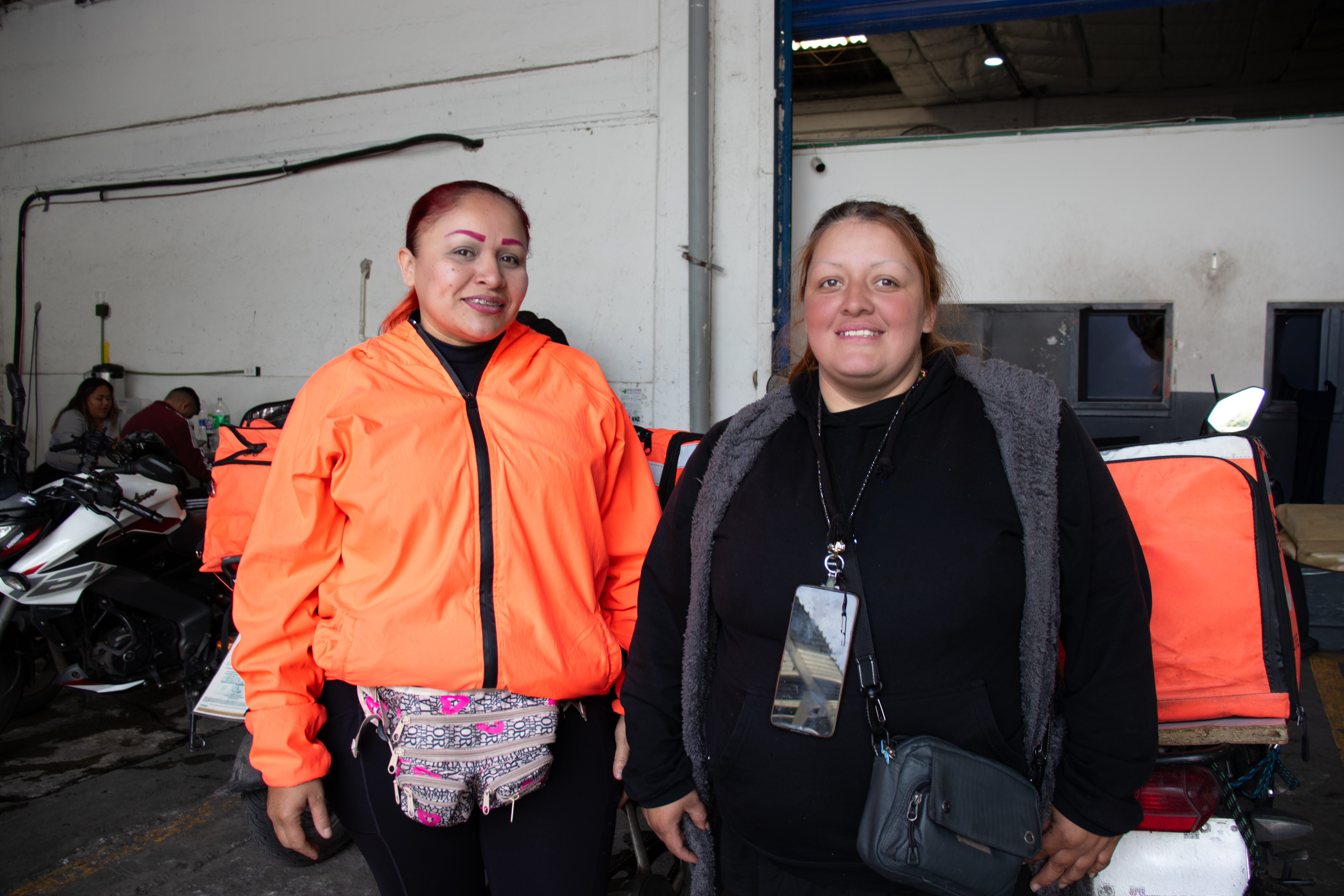 Norma Angélica Hernández y Nancy Arteaga